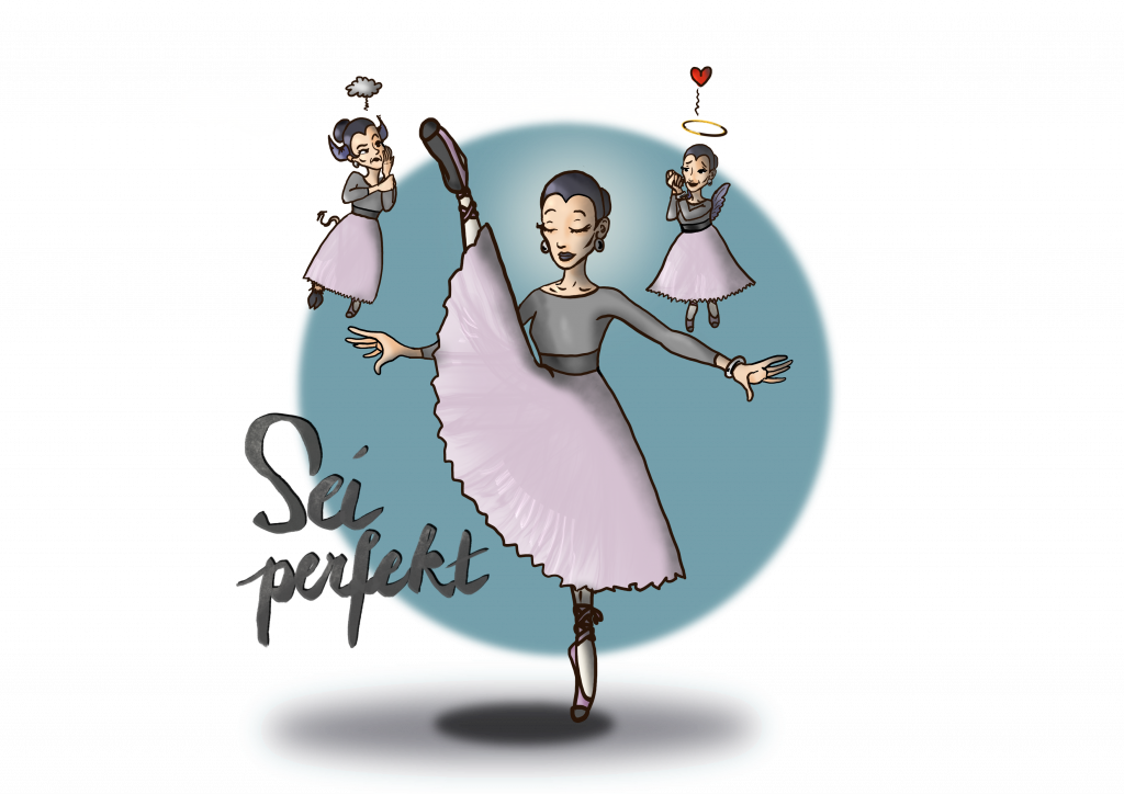 Ballerina, Engelchen, Teufelchen, Perfektion, Stephanie Hempel
